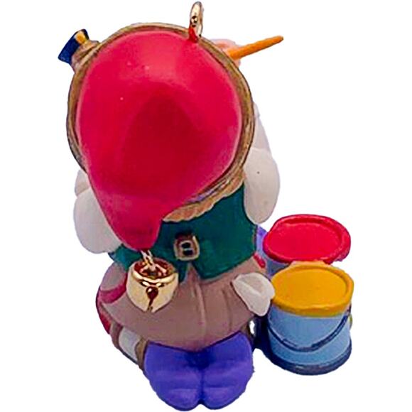 1999 Hallmark Keepsake Arctic Artist Collector's Club Christmas Ornament in Box - Picture 5 of 7